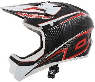 O'Neal Fury RL noir-rouge
