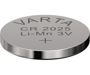 Pila botón CR2025 3V litio (Blíster 1u) Varta