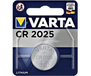 30 x Varta CR2025 CR 2025 6025 3V Lithium Knopfzelle Blister Batterien 