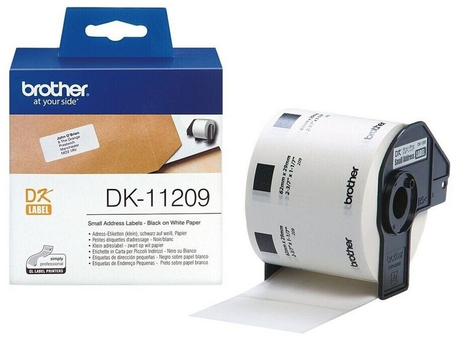 Honest Grocer Compatible DK Labels – Fits Brother DK11241 DK11202 DK22205 DK11209 DK11208 DK11201 DK22243, Black On White