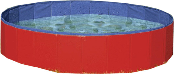 Karlie Doggy Pool 160 x 30 cm bleu/rouge