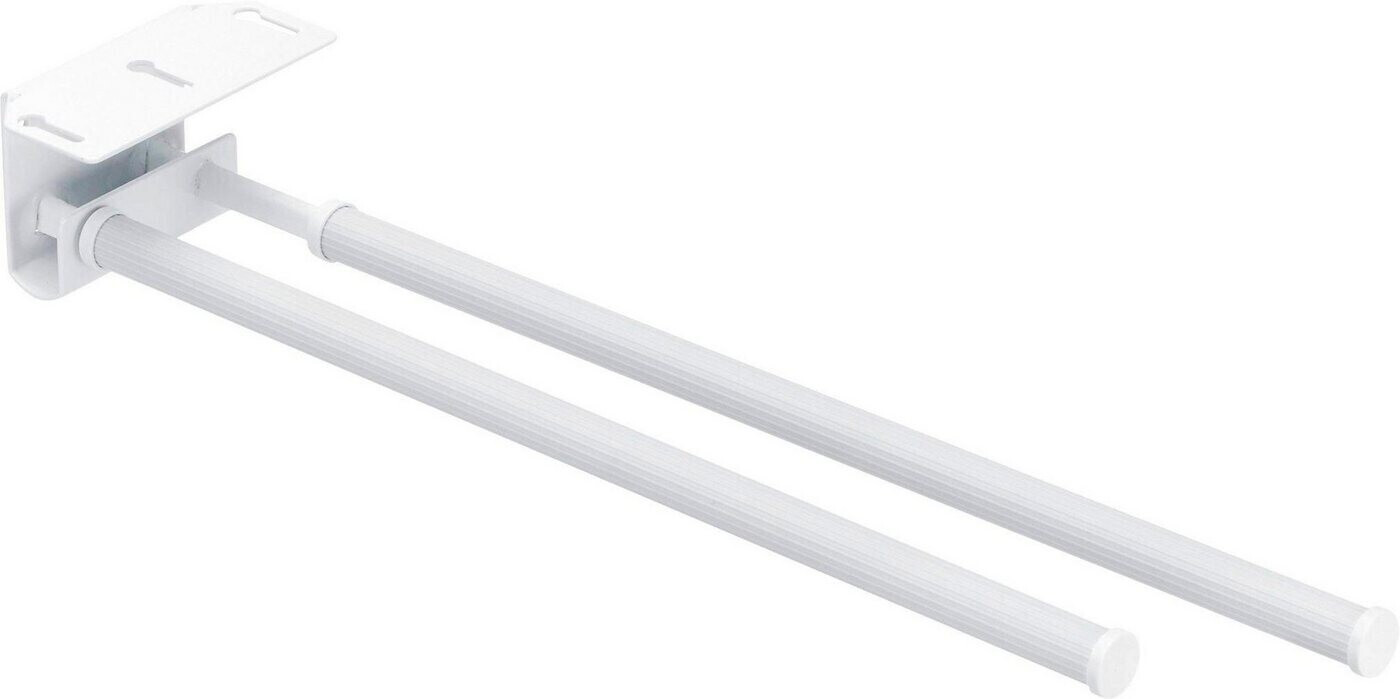 Wenko Basic Teleskop double barre porte-serviette (18569)