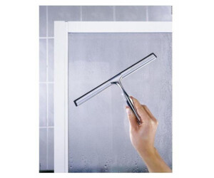 Duschabzieher/Fensterputzer (25 cm) mit doppelter Gummilippe von