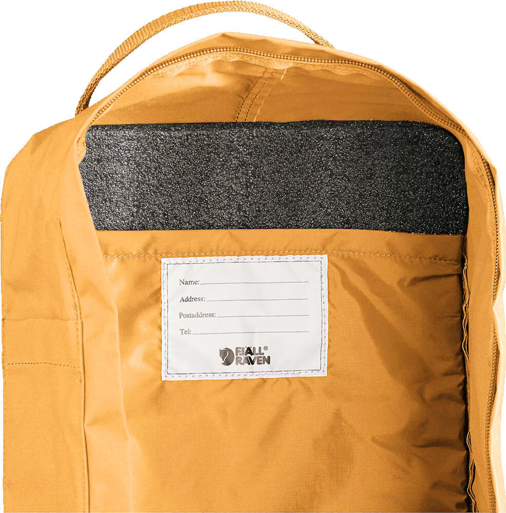 Navy warm yellow kanken 2025