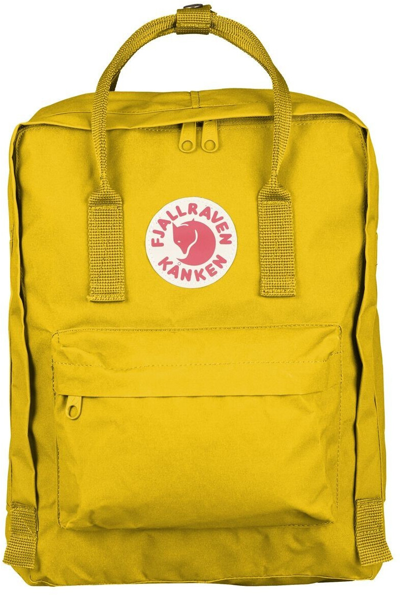 Fjallraven kanken top yellow big backpack