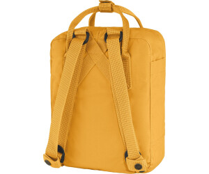 Fjallraven kanken warm yellow striped handle backpack clearance