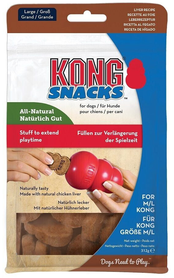Kong Stuffn Liver Snacks Large 312g