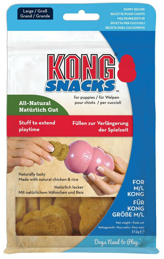Kong Stuffn Puppy Snacks Large (312 g)