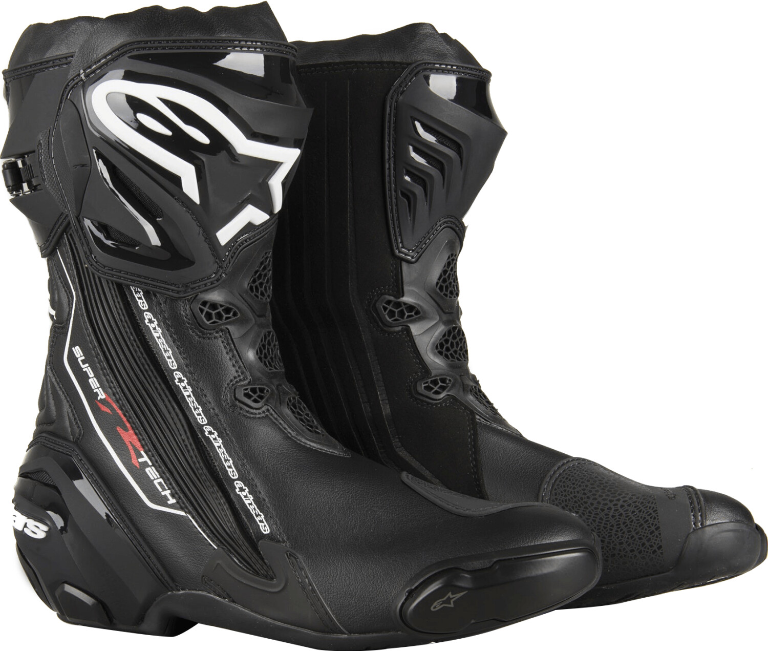 Photos - Motorcycle Boots Alpinestars Supertech R Boot black 