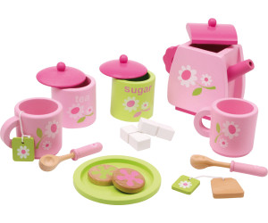 PICKNICKKORB ROSA Kinder Teeservice Kaffeeservice Spielküche Kinderküche SET NEU 