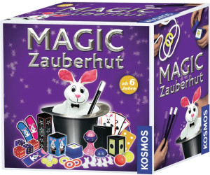 KOSMOS 680282 Magic Junior Zauberhut 35 Zaubertricks Zauberkasten mit Zauberstab