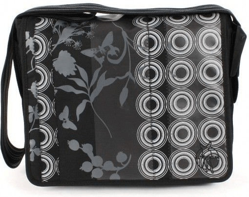 Lässig Messenger Bag Colored black