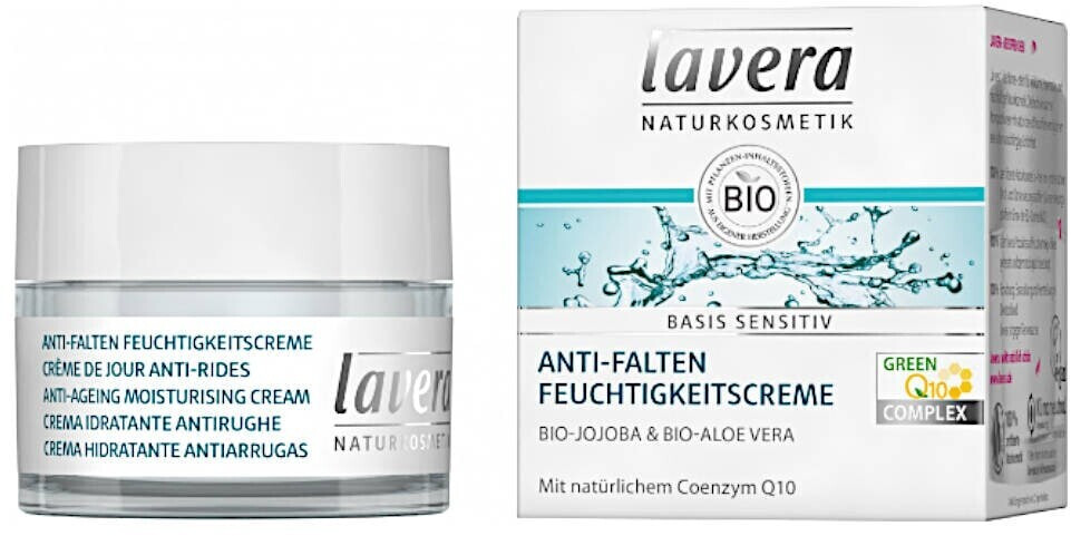 Lavera Basis Sensitiv Crème hydratante Q10 (50 ml)