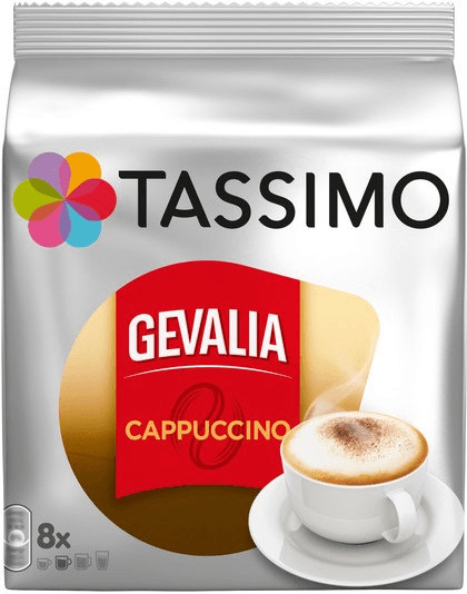 Tassimo Gevalia Cappuccino 16 T-Discs (x8)