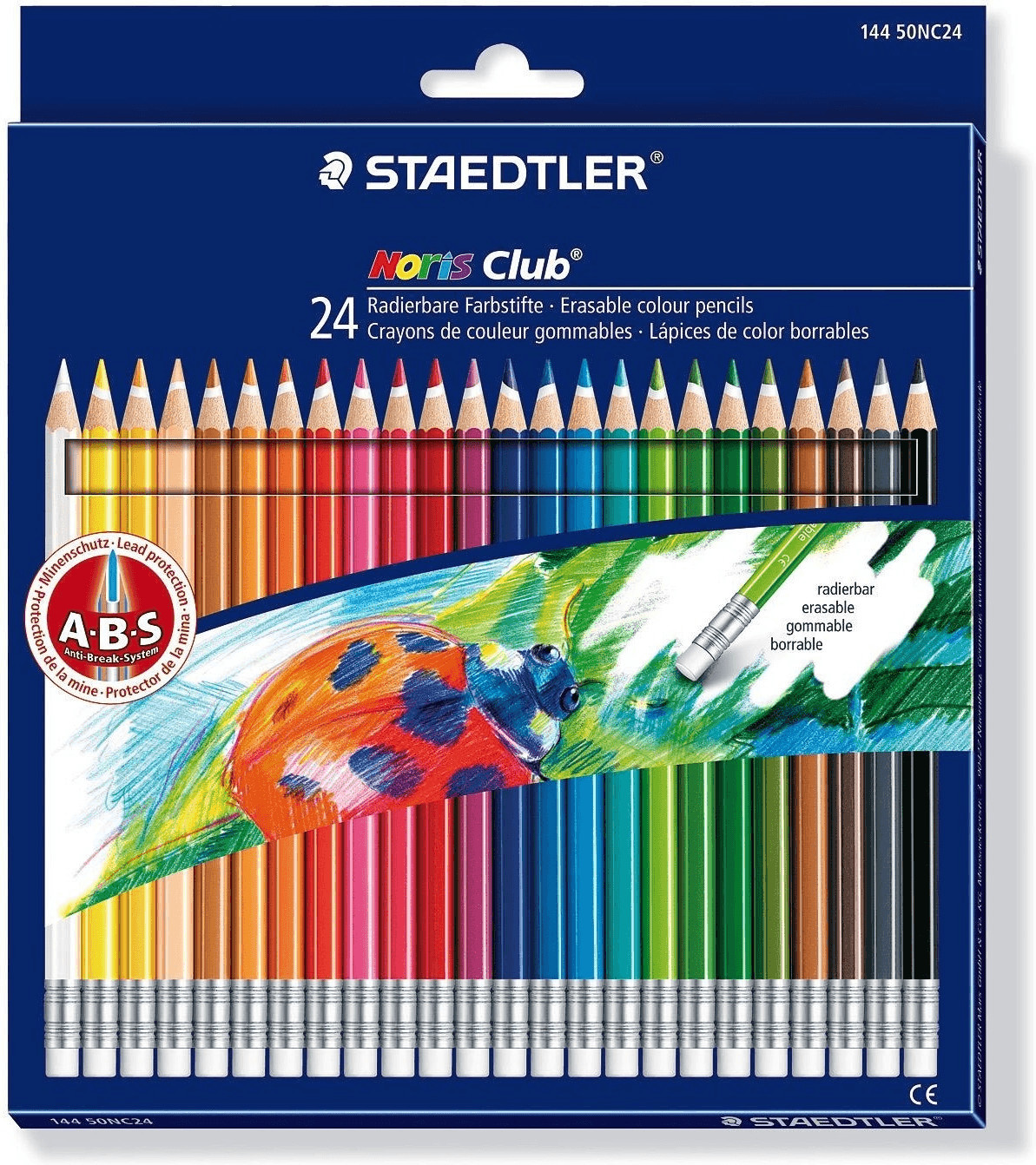 STAEDTLER Pattern - 24 Crayons de couleur - couleurs assorties Pas Cher