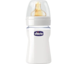 Chicco Biberon Verre Bien Etre 150 Ml Tetine Caoutchouc Au Meilleur Prix Sur Idealo Fr