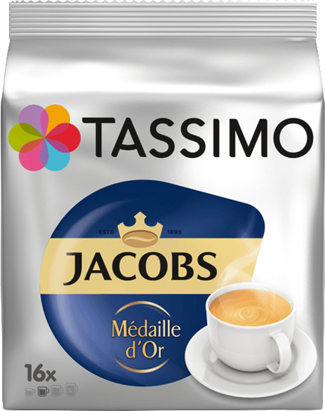 Tassimo Jacobs Médaille d'Or T-Disc (x16)