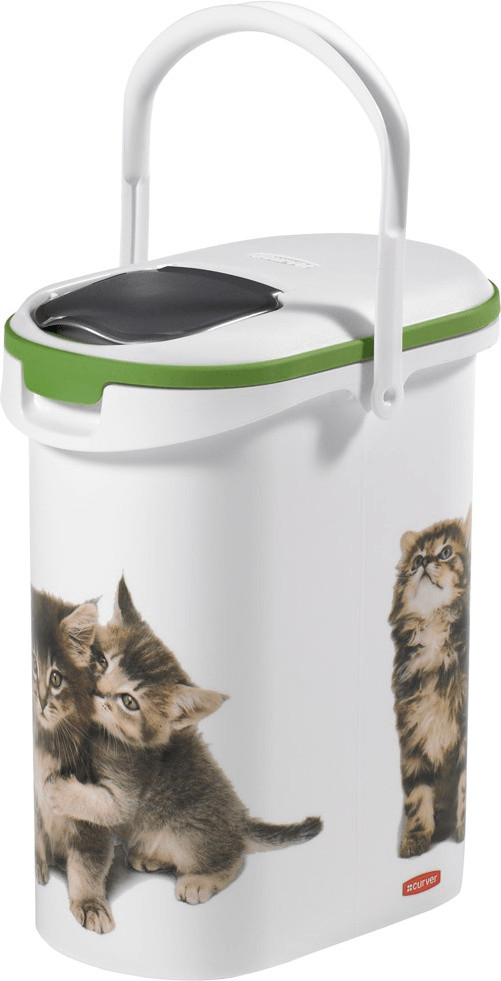 Curver Verseuse à croquettes pour chat 4 kg 10 L