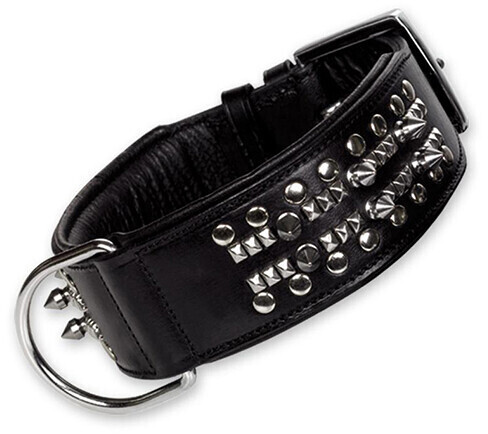 Nobby Delgado leather dog collar (50 cm / 50 mm )