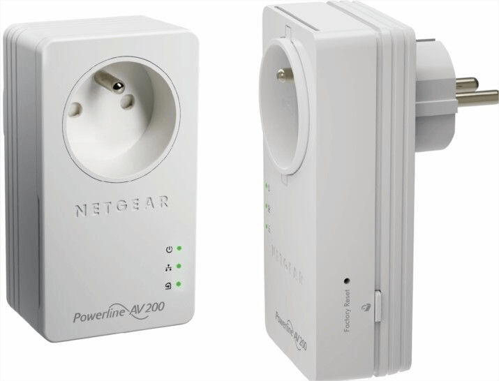 Netgear Powerline AV+ 200 Nano Dual Port Set (XAVB2602)