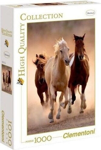 Clementoni Chevaux sauvages au galop (1.000 pièces)