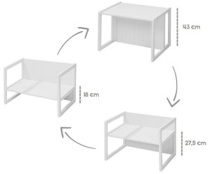 Roba Sitz-Tisch-Kombination weiß ab 47,32 € | Preisvergleich bei