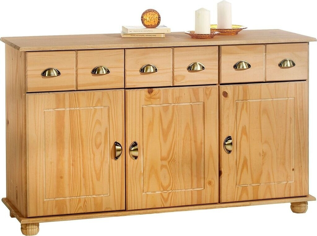 Idimex Commode Colmar (3 tiroirs, 3 portes)