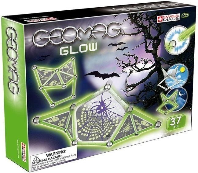 Geomag Scary Glow in the Dark Set