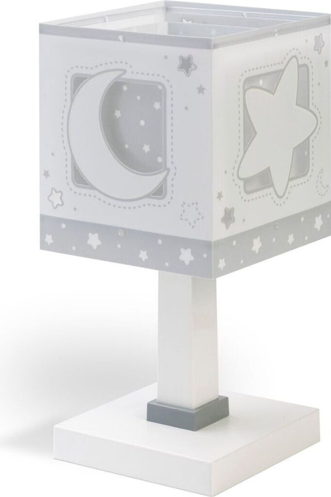 Dalber Lampe de chevet LED bleue Lune et Etoiles