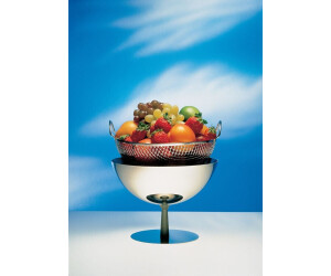 Coupe à Fruits Ovale Alessi - Acier Inox 18/10, Design Pierre Chapin, 26 Cm, Idéal Pour Fruits Ou Décoration