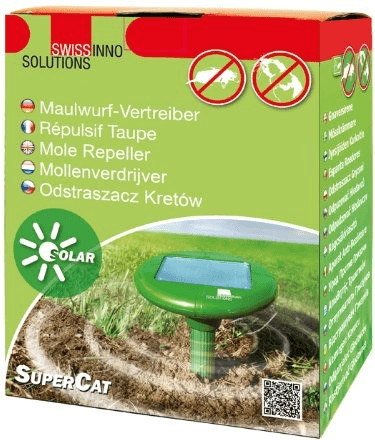 Swissinno Maulwurf Vertreiber Solar Nagetier Wühlmaus Ratten Schreck Abwehr  704 | Sopomarkt24