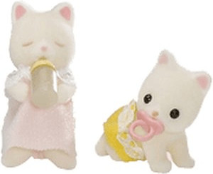 Sylvanian Families Bébés chat jumeaux de soie