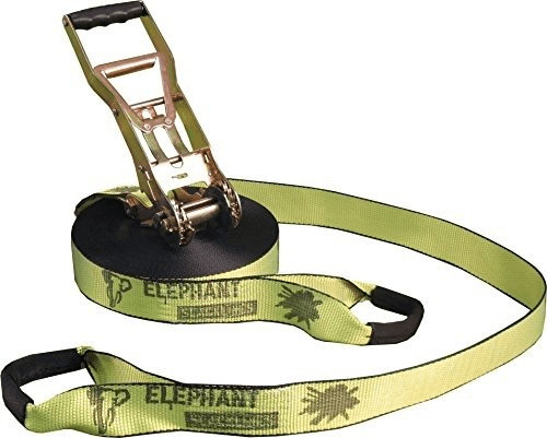 Elephant Slacklines Addict Flashline-Set Slackline 25m