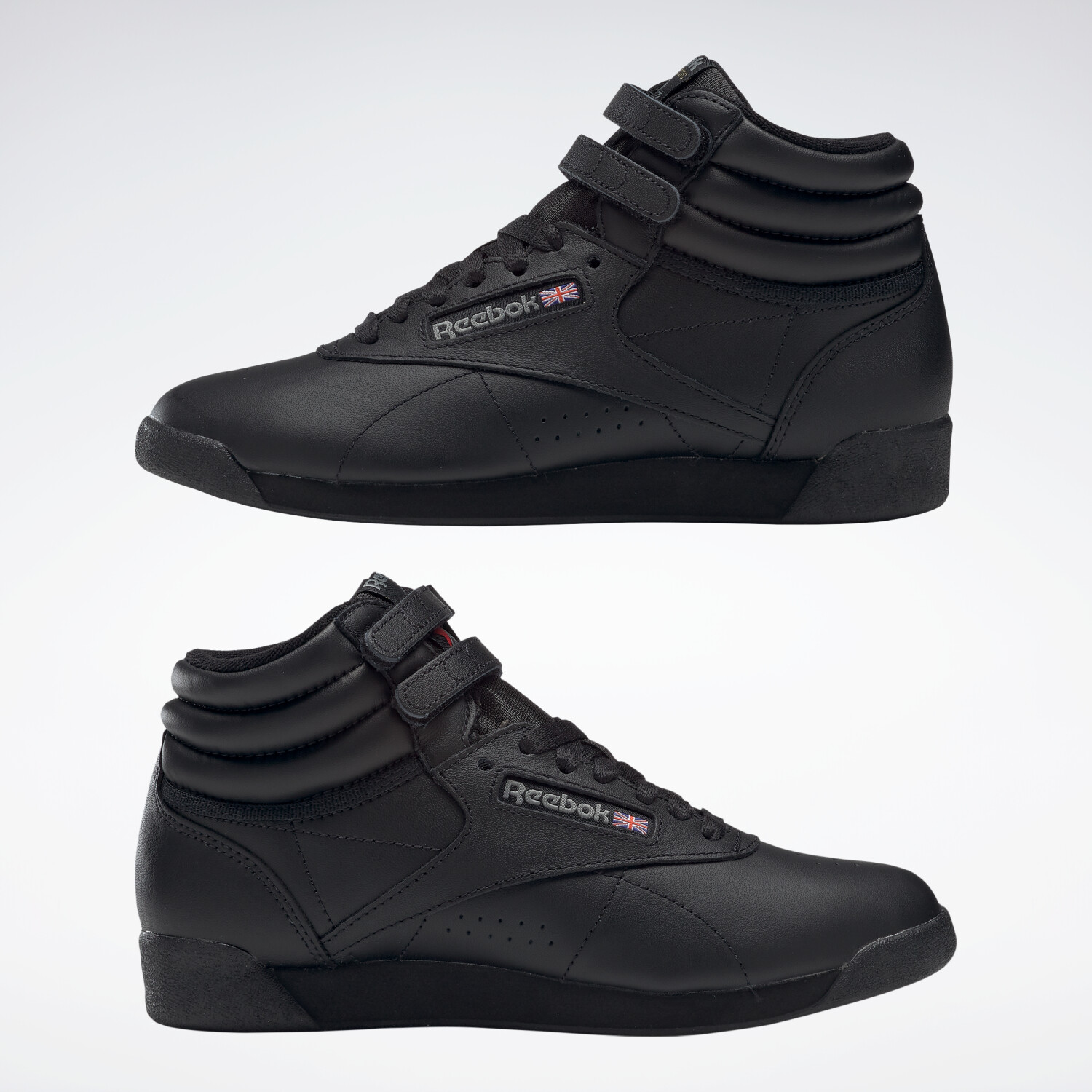 Reebok freestyle on sale hi bambino nere