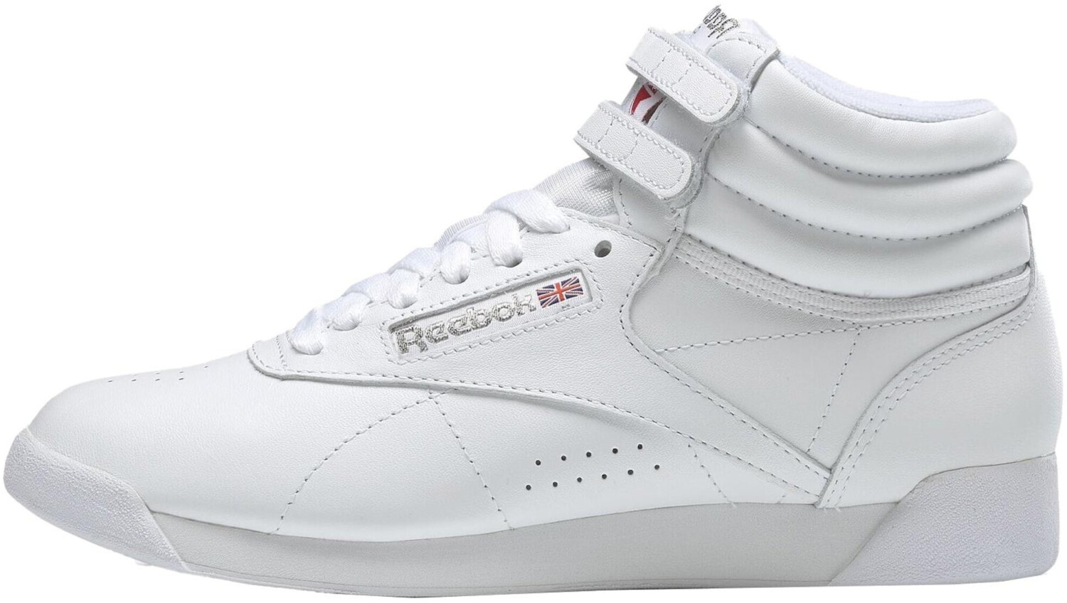 reebok freestyle hi white gum