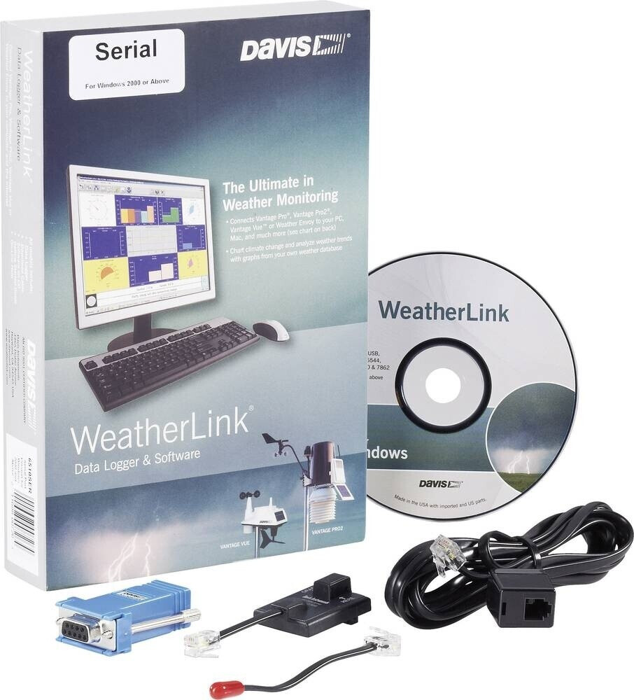 Davis WeatherLink Datenlogger 6510 Seriell