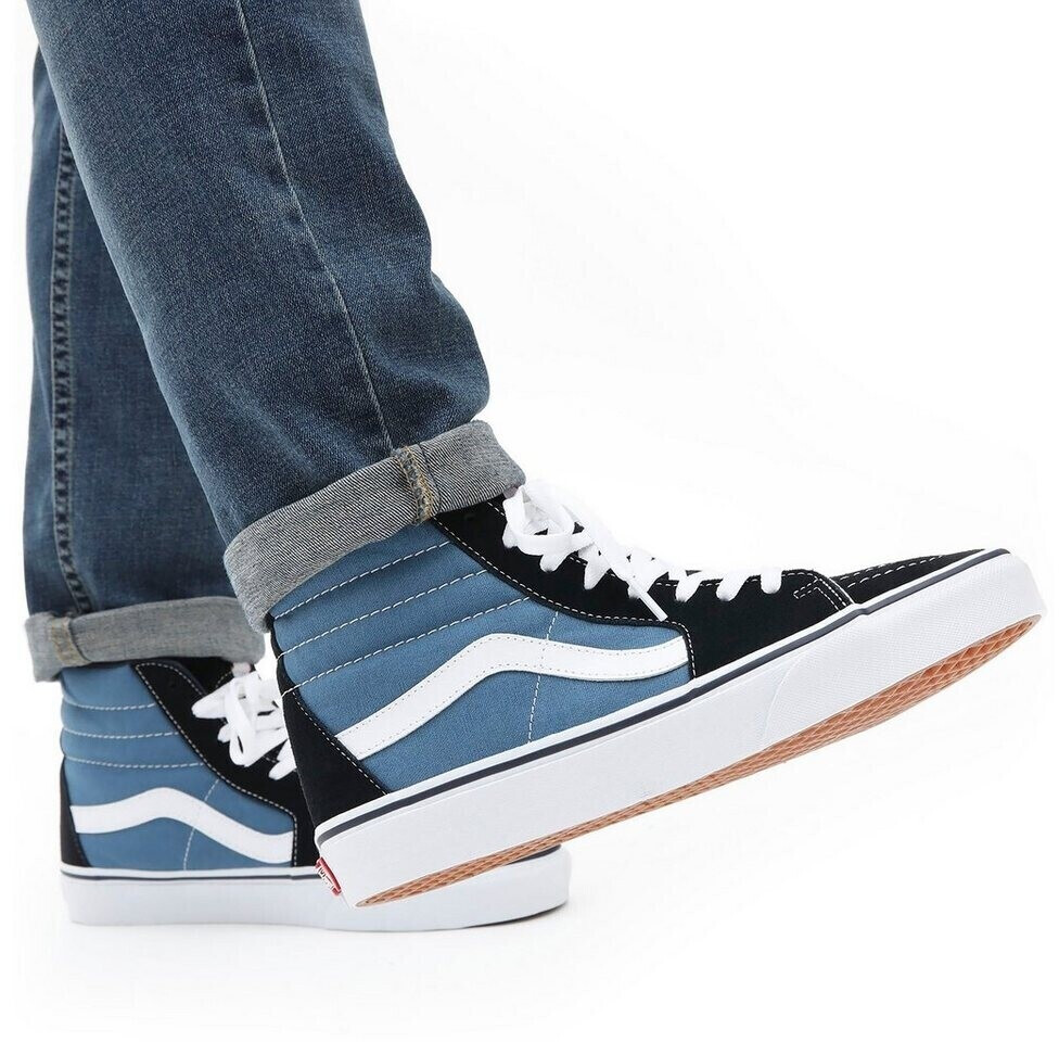Vans navy top sk8 hi
