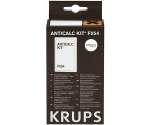2 X Krups F054 Espresso Cafetera descalcificador Polvo anti-calc Bolsita Kits 40g 