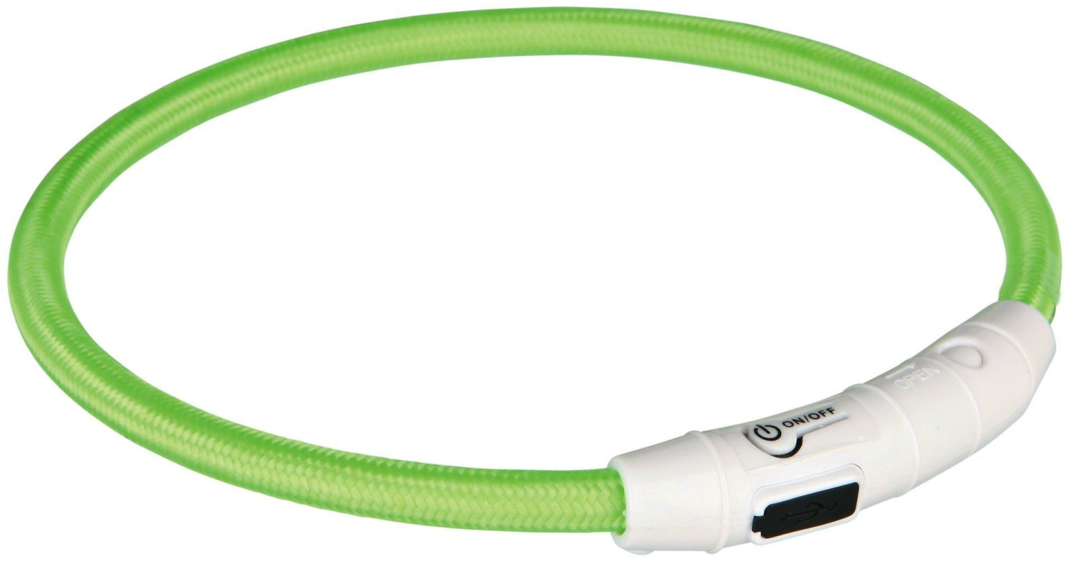 Trixie Collier en plastique Flash (taille M-L)