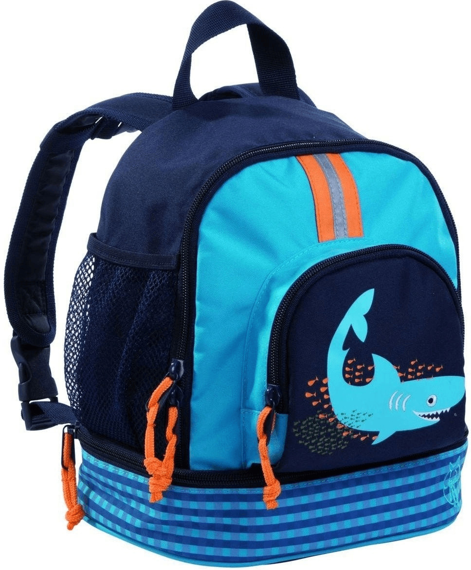 Lässig 4Kids sac à dos requin bleu