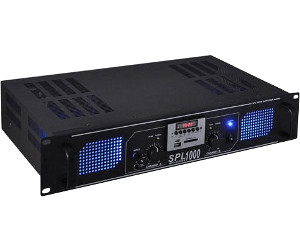 SkyTec SPL 700 - Amplificateur, 2x 350 Watts, Égaliseur 3 Bandes Intégré, Prises  RCA