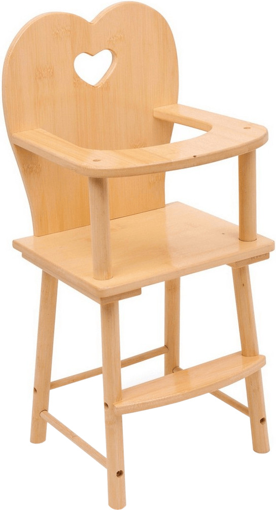 Legler Chaise haute poupées - nature (1162)
