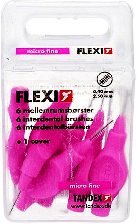Tandex Flexi Interdental Pink 0,4mm (6 pcs.)