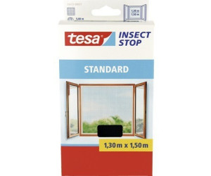 tesa Fliegengitter Standard für Fenster anthrazit 130x150cm ab 6,98 €