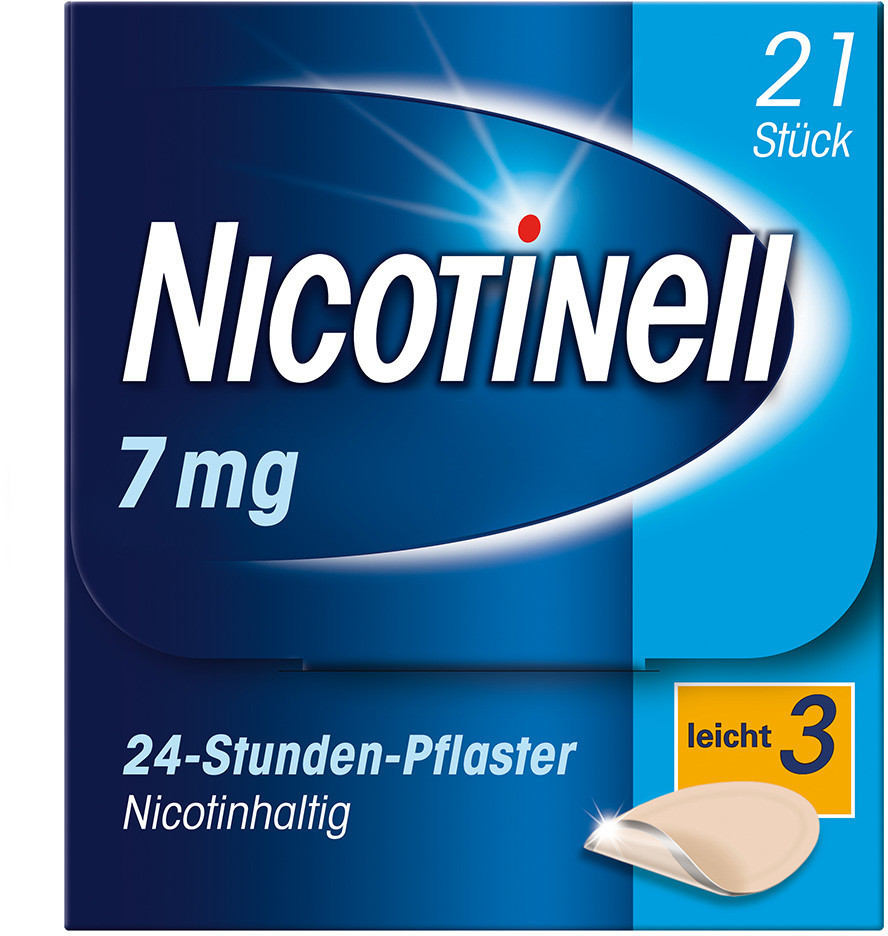 Nicotinell 7 mg / 24-Stunden-Pflaster (21 Stk.)