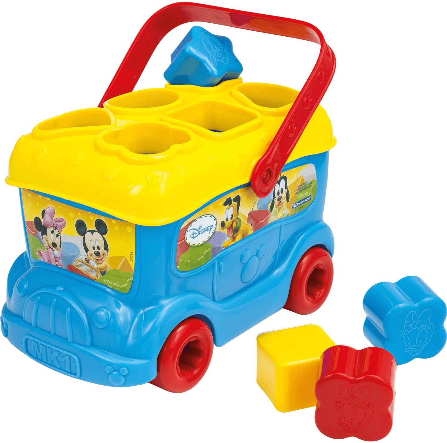 Clementoni Boîte à formes Le bus de Mickey