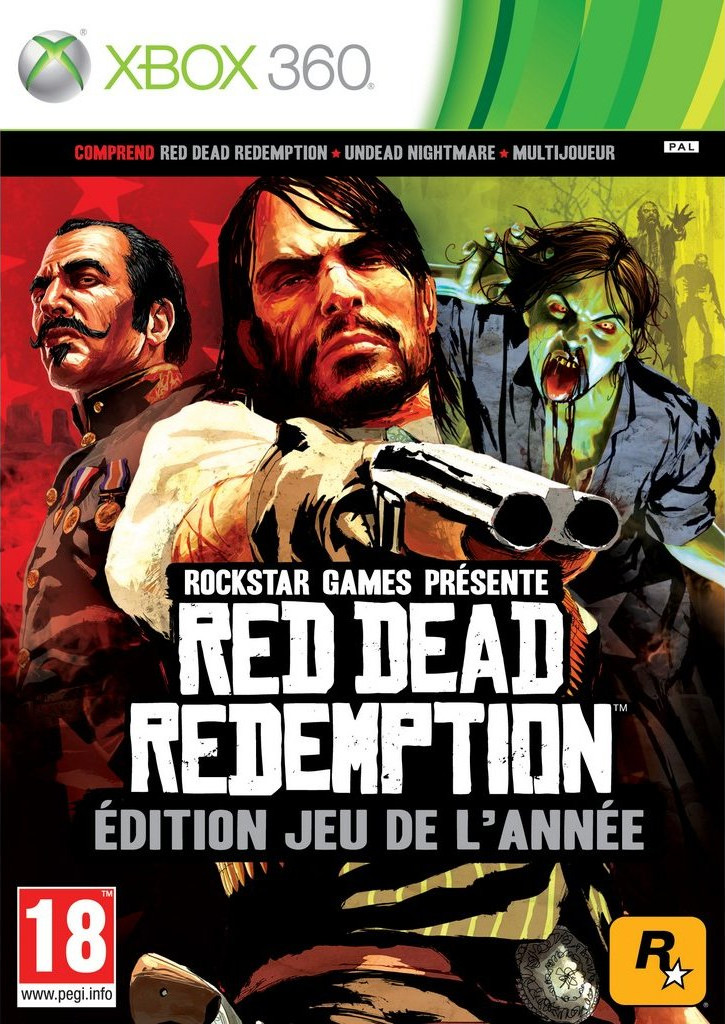 Red dead redemption: édition jeu de l'année (Xbox 360)
