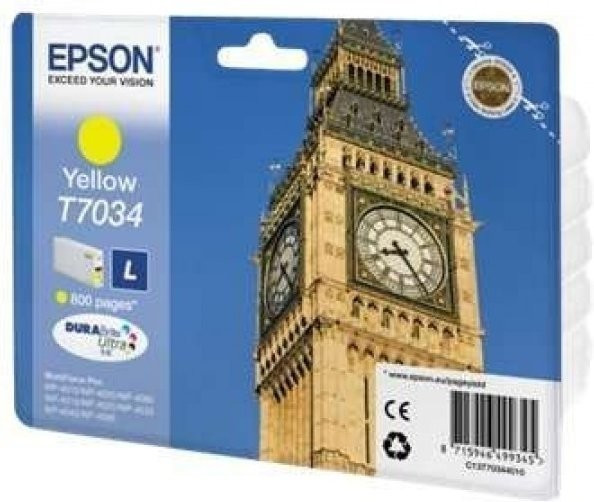 Epson T7034 jaune (C13T70344010)