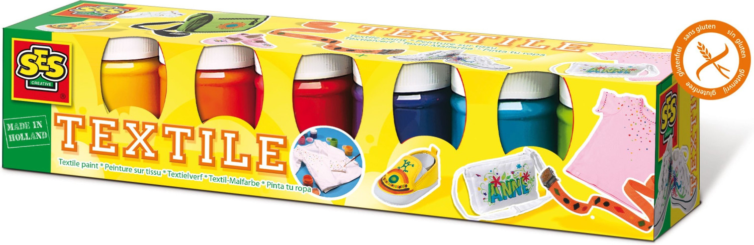 SES Creative Peinture textile - 6 x 50ml (331)