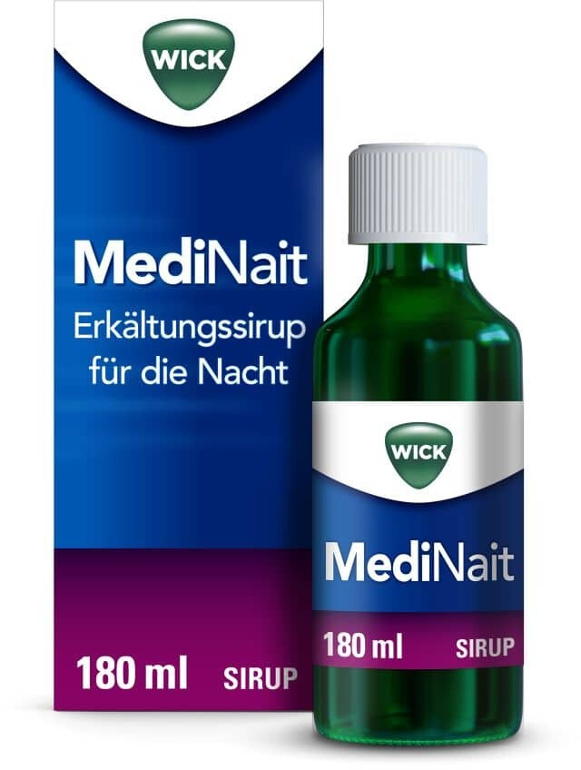 Wick MediNait Erkältungssirup für die Nacht (180 ml) ab 13,56 € (Mai 2024 Preise